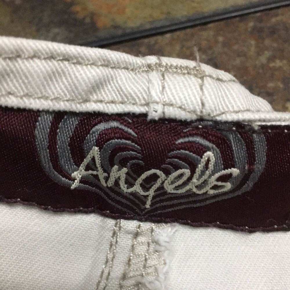 Angels White denim skirt - Picture 8 of 9